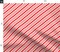 Christmas Stripes Peppermint Red And White Classic Christmas Traditional Candy Cane Diagonal Stripes Winter Custom Printed Fabric by Spoonflower Various Fabrics by the Yard or Fat Quarter